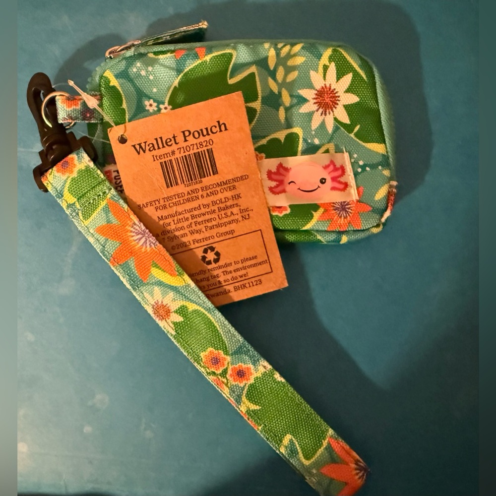 Little Brownie Baker 2024 Girl Scout Cookie Reward Wallet Own Your Magic Axolotl